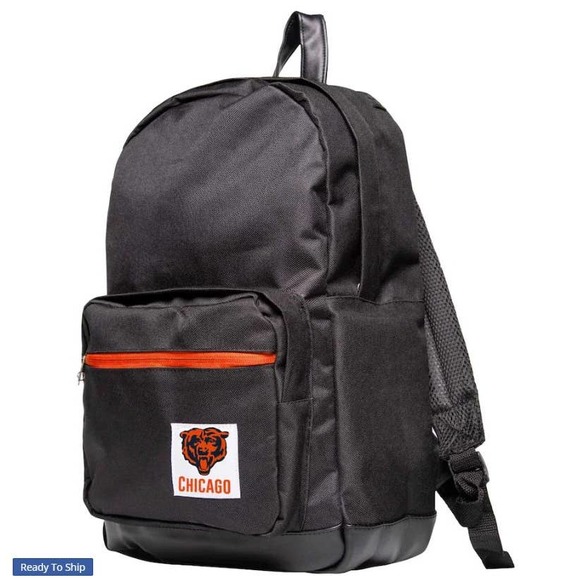 Chicago Bears Black Collection Backpack - Picture 1 of 3